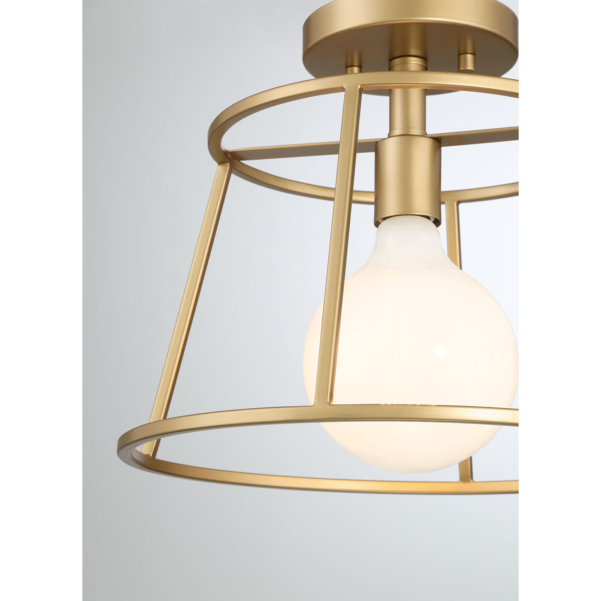13 Inch Semi Flush Mount,